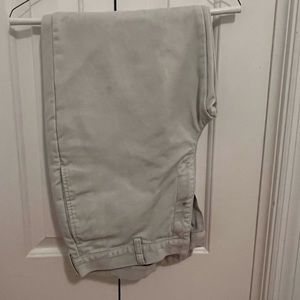 LL Bean flannel lined khakis